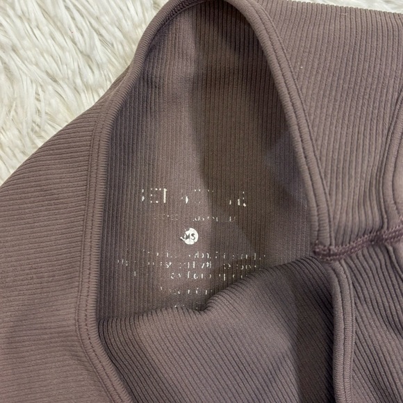 SET Active SCULPTFLEX RIBBED ONE SHOULDER BRA in Espresso - Picture 3 of 4